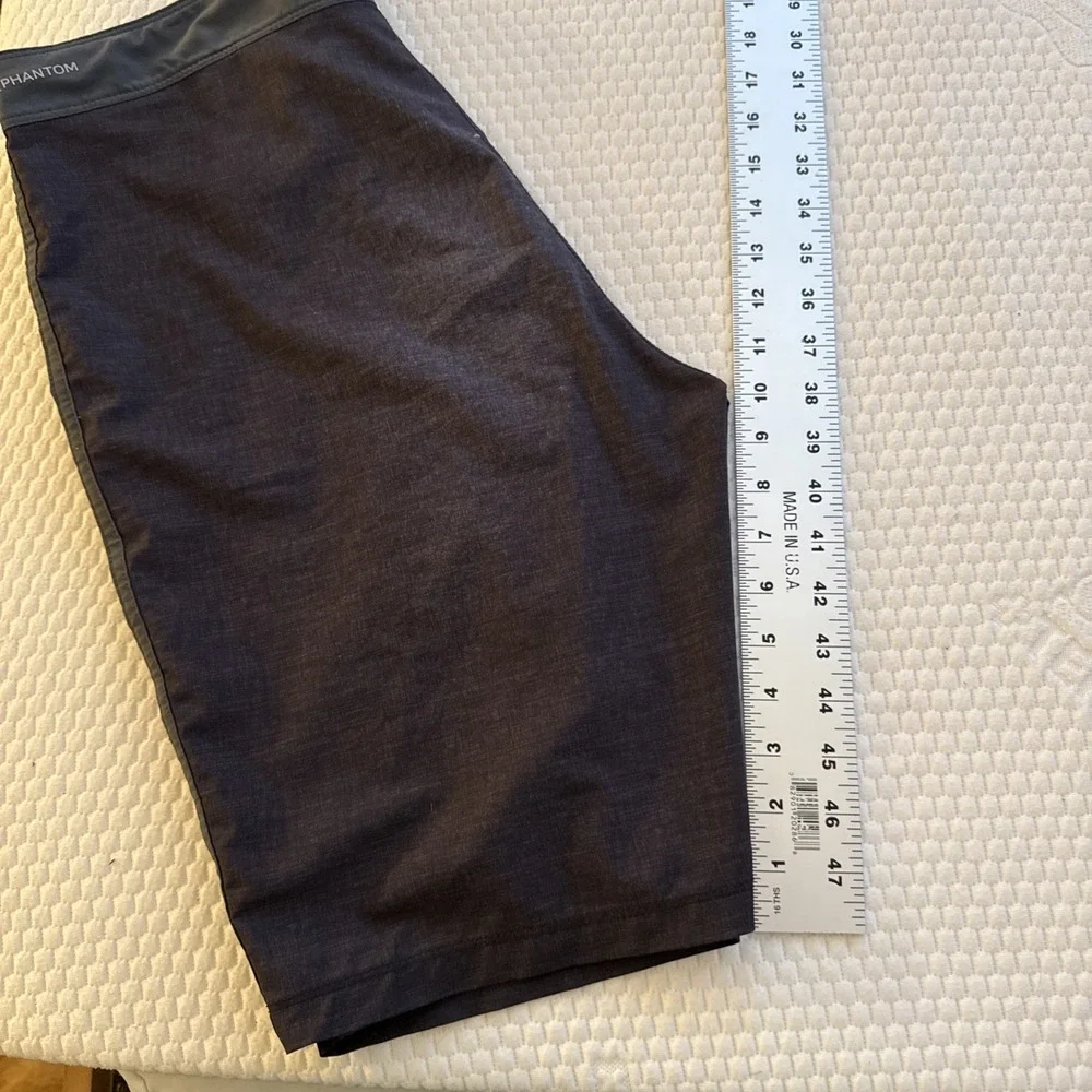 HURLEY BOARDSHORTS MENS 31 GRAY USA STARS‎ & STRIPES